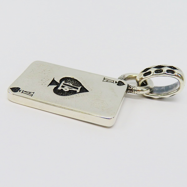 実際に弊社で買取させて頂いた【ワランティ付】GUCHO/ガッチョ BJ PENDANT トランプ ペンダントトップの画像 3枚目