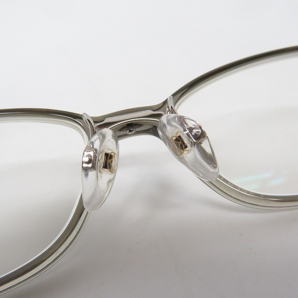 実際に弊社で買取させて頂いた999.9/フォーナインズ フルリム メガネフレーム/アイウェア NP-725の画像 7枚目