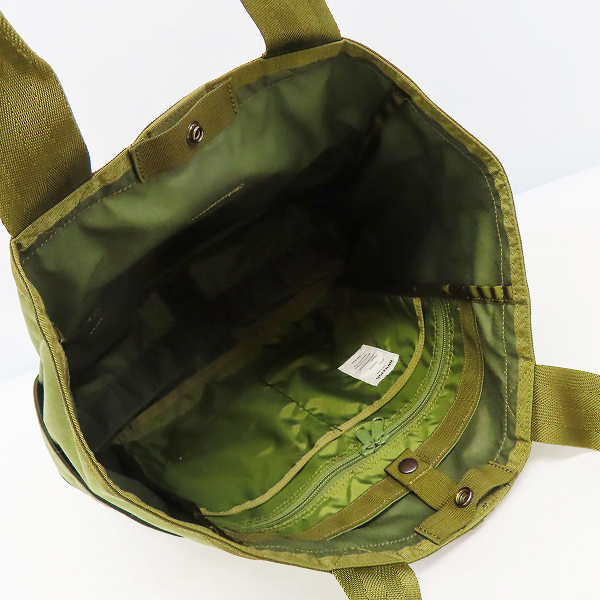 実際に弊社で買取させて頂いたBRIEFING/ブリーフィング FREIGHTER BUCKET/フレイターバケット トートバッグ BRA221T11の画像 3枚目