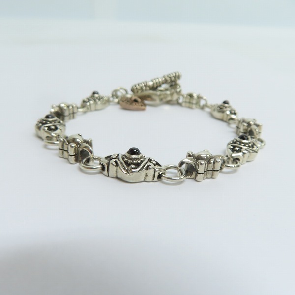 実際に弊社で買取させて頂いたLord Camelot/ロードキャメロット ガーネット ブレスレット LC1103 の画像 1枚目