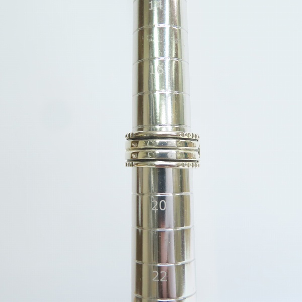 実際に弊社で買取させて頂いたDEAL DESIGN/ディールデザイン ナイトアンドデイ リング/18.5号の画像 8枚目