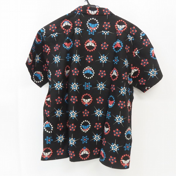 実際に弊社で買取させて頂いた【未使用】CALEE/キャリー ネイティブ イーグル 半袖 シャツ CL-19SS056/Lの画像 1枚目