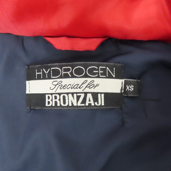 実際に弊社で買取させて頂いたHYDROGEN BRONZAJI/ハイドロゲン ブロンザージ ダウンジャケット/XSの画像 2枚目