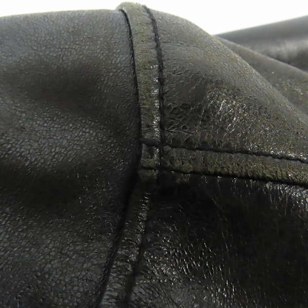 実際に弊社で買取させて頂いたBEAUTY&YOUTH UNITED ARROWS/ビューティ＆ユース ユナイテッドアローズ  シングルライダースジャケット 1225-199-7827/Mの画像 5枚目