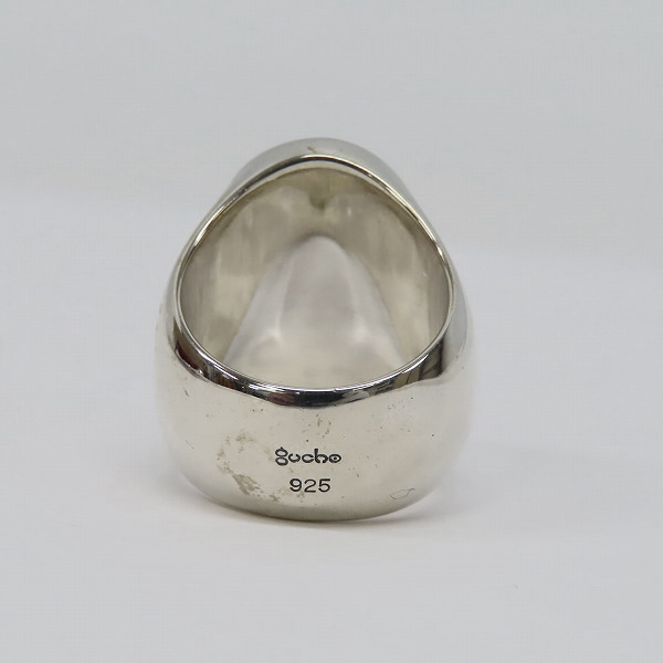 実際に弊社で買取させて頂いた【ワランティ付】gucho/ ガッチョ SCRIBE RING リング 14.5号の画像 3枚目