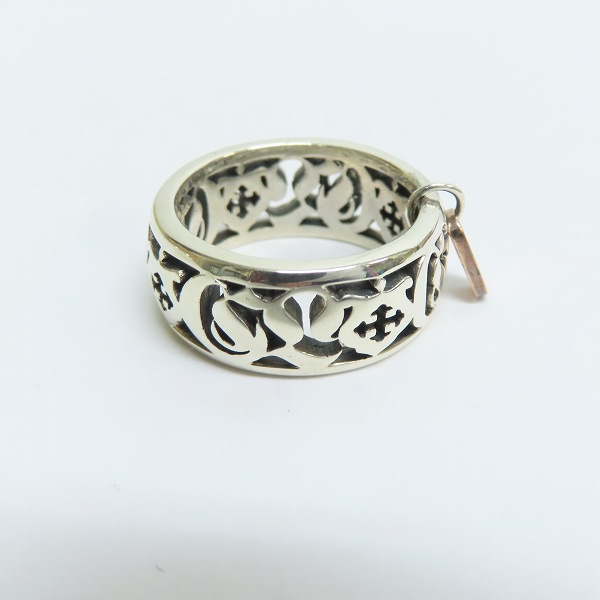 実際に弊社で買取させて頂いた【ギャラ付】Load Camelot/ロードキャメロット SVOXD タグチャーム付き リング LC747の画像 3枚目