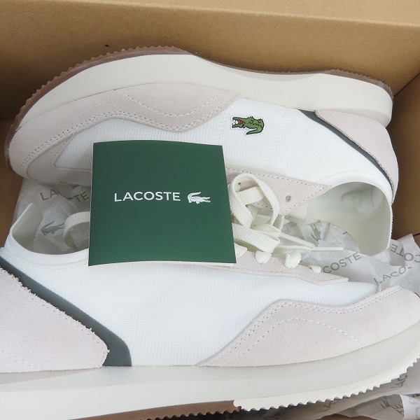 実際に弊社で買取させて頂いたLACOSTE/ラコステ MATCH BREAK スニーカー SF00131/38の画像 7枚目