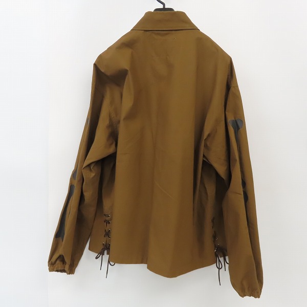 実際に弊社で買取させて頂いたCALEE/キャリー ボーンプリント コーチジャケット/Lの画像 1枚目