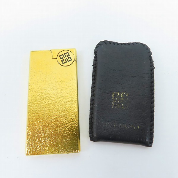 実際に弊社で買取させて頂いたGIVENCHY/ジバンシー ガスライター ゴールドの画像 5枚目