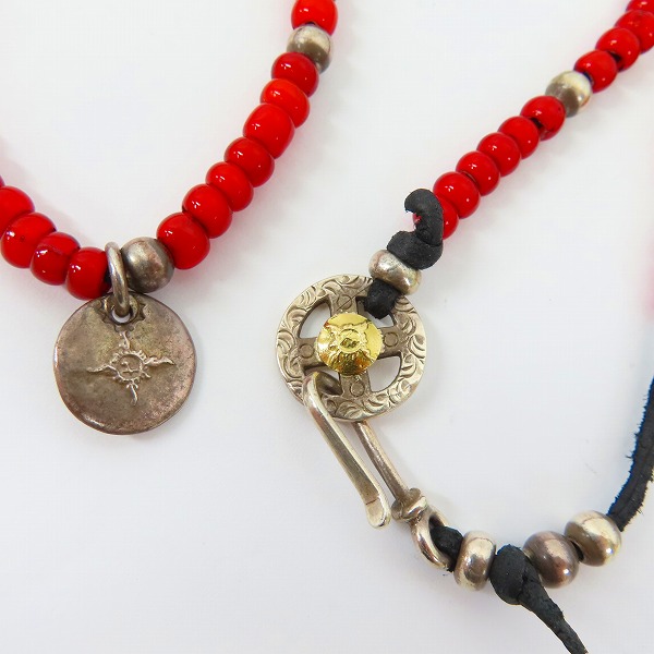 実際に弊社で買取させて頂いたFIRST ARROWS/ファーストアローズ メディスンホイール/ビーズネックレス