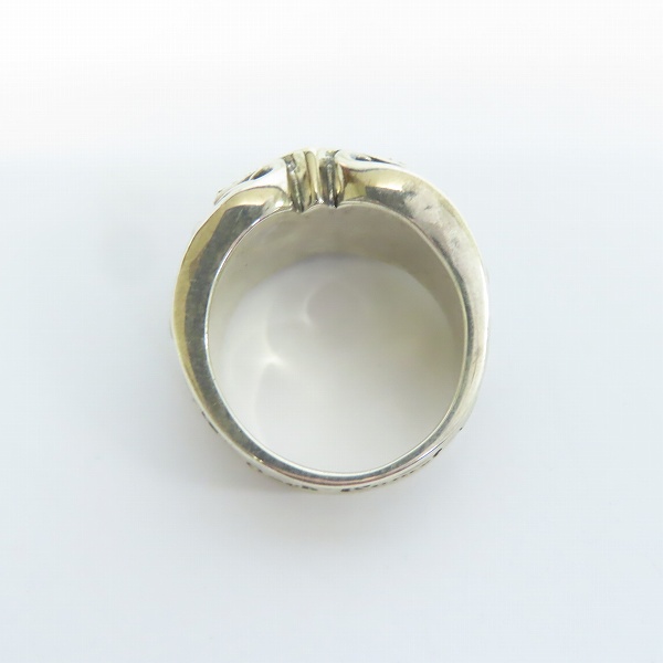 実際に弊社で買取させて頂いた【ギャラ付】Load Camelot/ロードキャメロット フレアモチーフ リング LC624/19号の画像 5枚目