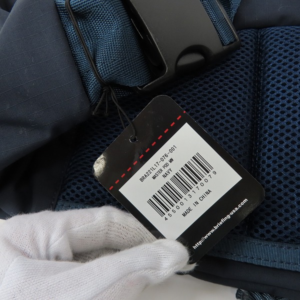 実際に弊社で買取させて頂いたBRIEFING/ブリーフィング MASTER POD MW ボディバッグ BRA221L17の画像 5枚目