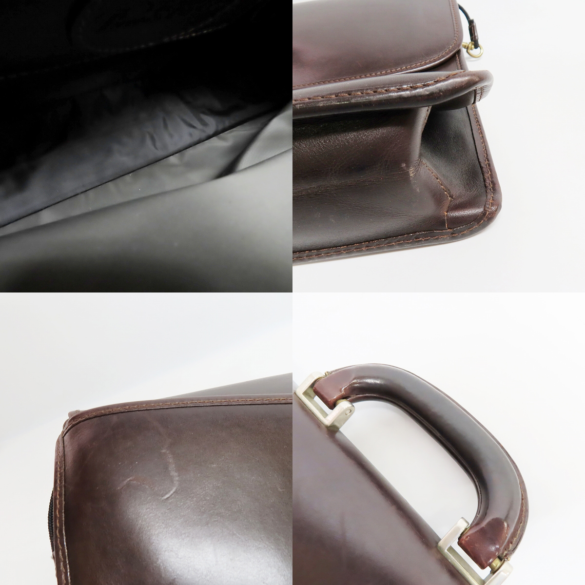 実際に弊社で買取させて頂いたBROOKS BROTHERS/ブルックスブラザーズ 2way ショルダーバッグ/ビジネスバッグ レザーバッグの画像 6枚目