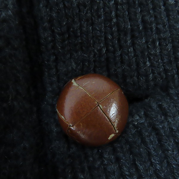 実際に弊社で買取させて頂いたBarbour/バブアー ニットジャケット ウッドボタン US/Mの画像 4枚目