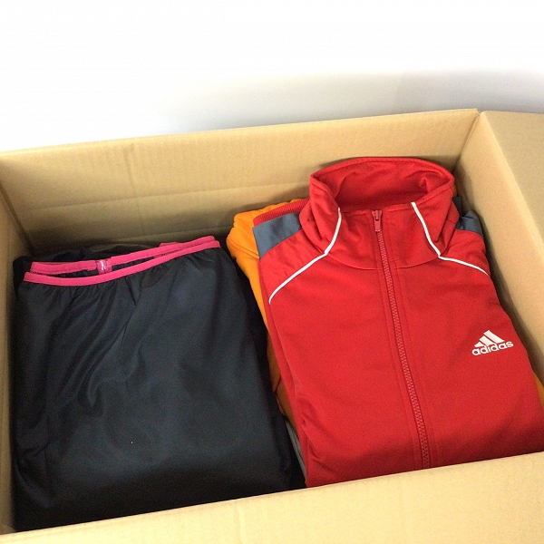実際に弊社で買取させて頂いた【おまとめ品】CONVERSE/コンバース Adidas/アディダス FILA/フィラ 等 パーカー/ジャージ/パンツ 他