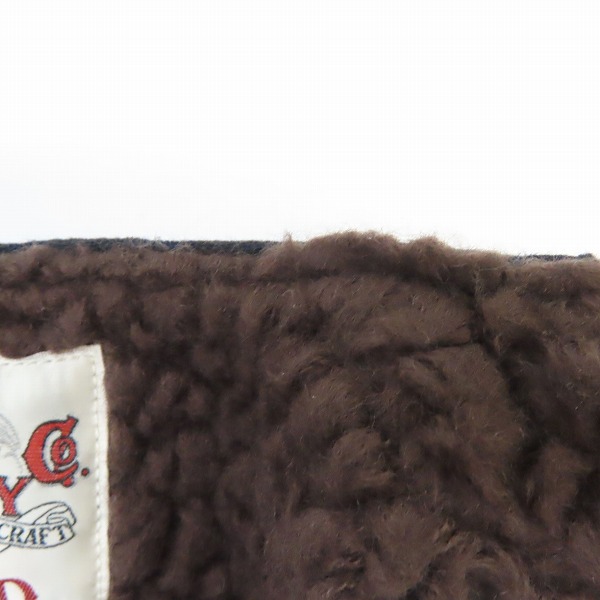 実際に弊社で買取させて頂いたCALEE/キャリー 中ボア ゼブラ柄 ベスト /Lの画像 5枚目