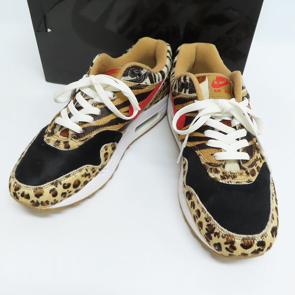 実際に弊社で買取させて頂いたNIKE×ATMOS/ナイキ×アトモス AIR MAX 1 DLX/エアマックス1 アニマルパック 2.0 AQ0928-700/27