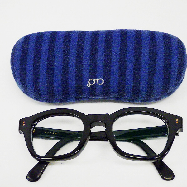 実際に弊社で買取させて頂いた白山眼鏡店/ハクサンガンキョウテン フルリム 眼鏡/メガネフレームの画像 8枚目