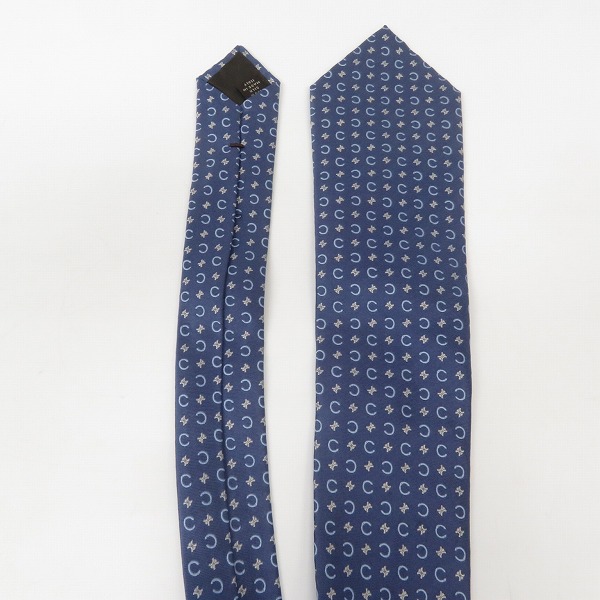実際に弊社で買取させて頂いたCELINE/セリーヌ Cマカダム 総柄 ネクタイの画像 2枚目