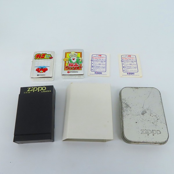 京楽　Zippoライター　5点セット 京楽Zippoライター5点セット