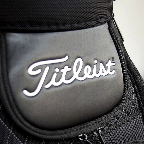 実際に弊社で買取させて頂いたTitleist/タイトリスト ゴルフ 6分割キャディバッグ ブラックの画像 5枚目