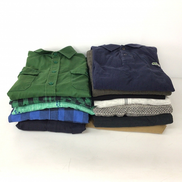 実際に弊社で買取させて頂いた【おまとめ品】LACOSTE/ディッキーズ/Kappa 等 ポロシャツ/シャツ/パンツ 他の画像 5枚目