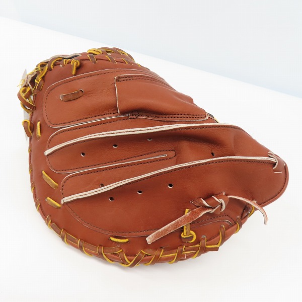 実際に弊社で買取させて頂いたHI-GOLD/ハイゴールド 限定品 Professionals PLAYER 硬式 キャッチャーミットの画像 1枚目