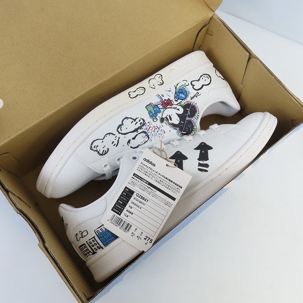 未使用】adidas/アディダス STAN SMITH/スタンスミス カシン