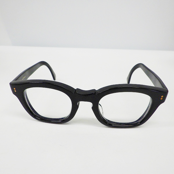 実際に弊社で買取させて頂いた白山眼鏡店/ハクサンガンキョウテン フルリム 眼鏡/メガネフレームの画像 1枚目