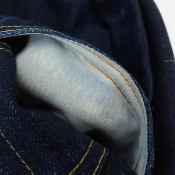 実際に弊社で買取させて頂いたTHE FLAT HEAD/フラットヘッド TIGHT FIT TAPERED STRAIGHT デニムパンツ/ジーンズ MK-DP002/36の画像 8枚目