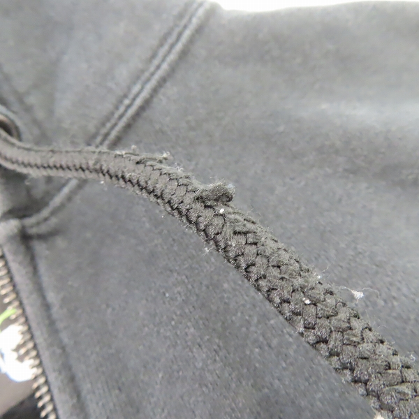 実際に弊社で買取させて頂いたBackChannel/バックチャンネル ロゴ刺繍 ジップアップ パーカー/Lの画像 7枚目