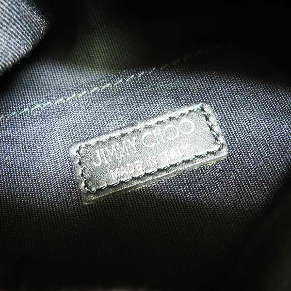 実際に弊社で買取させて頂いたJIMMY CHOO/ジミーチュウ スタッズ クラッチバッグ の画像 4枚目