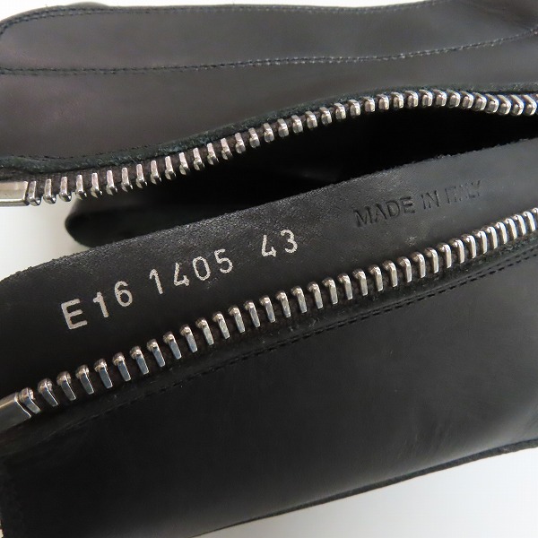 実際に弊社で買取させて頂いたRick Owens/リックオウエンス ラモーンズ ブーツスニーカー RU16S3893/43の画像 5枚目