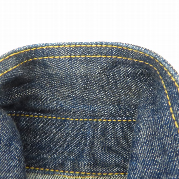 実際に弊社で買取させて頂いたTHE FLAT HEAD/フラットヘッド ウエスタンデニムシャツ 7001 /32の画像 5枚目