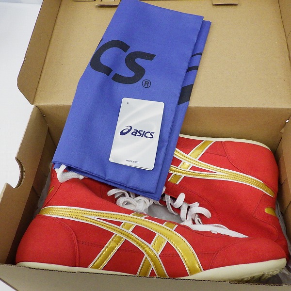 実際に弊社で買取させて頂いたasics/アシックス  EX-EO  レスリングシューズ  アメリカ屋オリジナルカラー 27.5の画像 7枚目