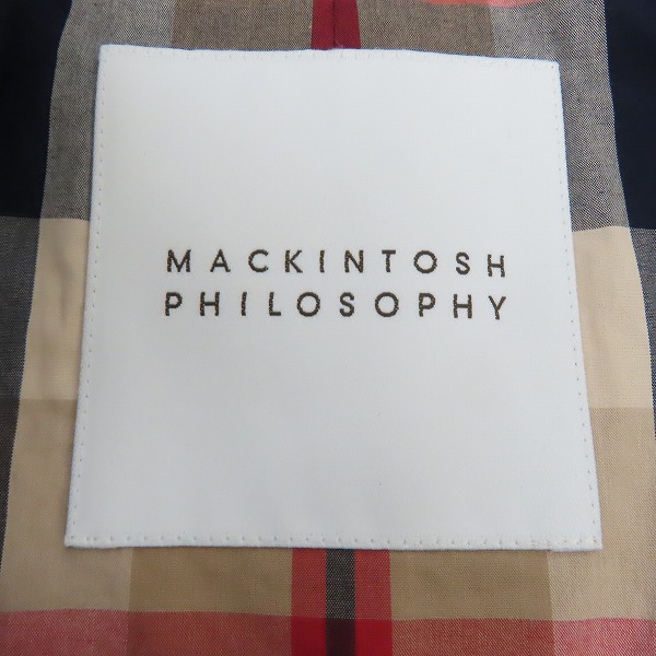 実際に弊社で買取させて頂いたMACKINTOSH PHILOSOPHY/マッキントッシュフィロソフィー ジップアップ ジャケット/ブルゾン H1F41-305-09/40の画像 2枚目