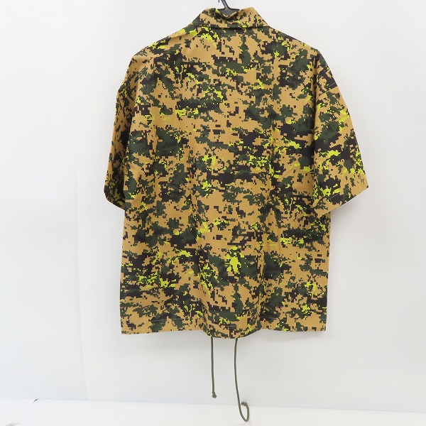 実際に弊社で買取させて頂いた【未使用】CALEE/キャリー C/N Digital Camouflage S/S Shirt Jacket デジカモシャツジャケット CL-21SS035/Lの画像 1枚目