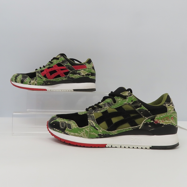 実際に弊社で買取させて頂いたASICS××ATMOS/アシックス×アトモス Gel-Lyte III Tiger Camo/ゲルライト 3 タイガー  カモ/HK724 8890/27.5の画像 3枚目