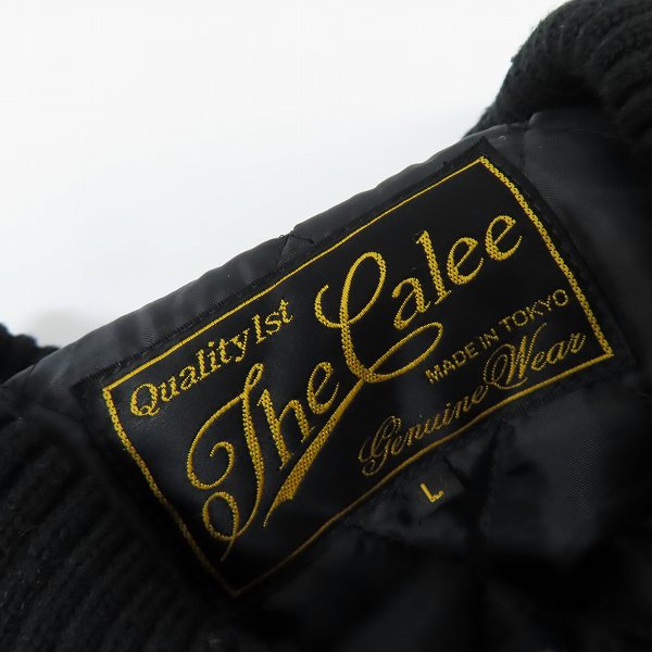実際に弊社で買取させて頂いたCALEE/キャリー HIGHOPPER 13 裏地キルティング ジャケット /Lの画像 2枚目