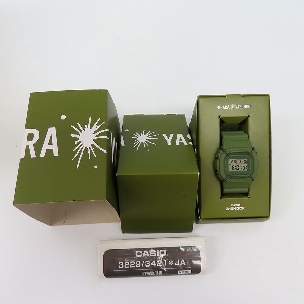 実際に弊社で買取させて頂いたG-SHOCK/G-ショック×MIHARA YASUHIRO/ミハラヤスヒロ コラボ DW-5600VTの画像 5枚目