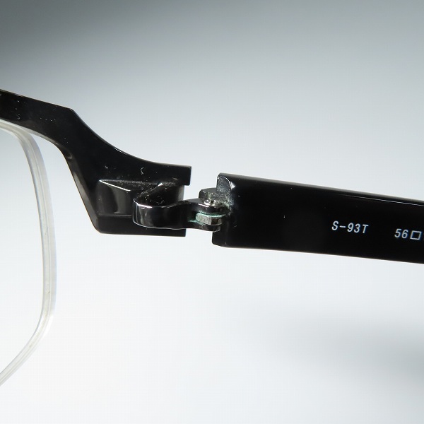 実際に弊社で買取させて頂いた999.9/フォーナインズ  レンズ度入り 眼鏡/メガネフレーム/アイウェア/S-93Tの画像 4枚目