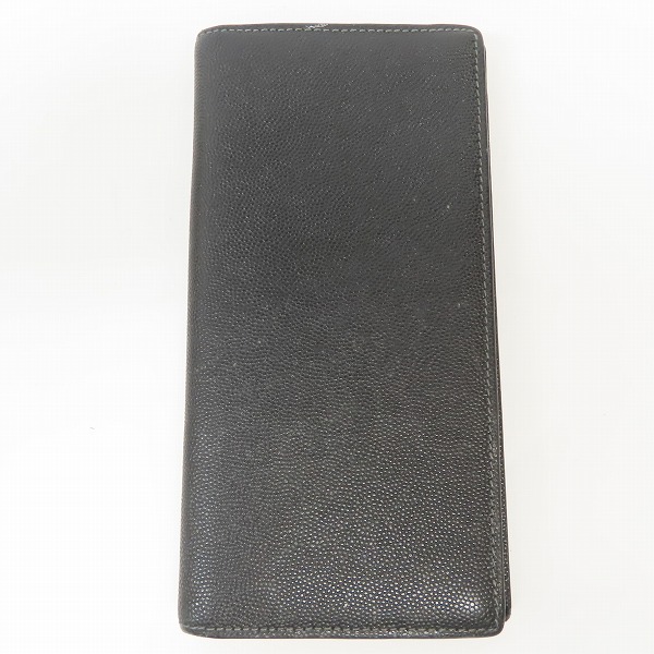 実際に弊社で買取させて頂いたCartier/カルティエ  サントス ドゥ カルティエ レザー 二つ折り長財布の画像 1枚目