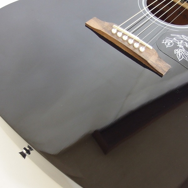 実際に弊社で買取させて頂いた★【美品】Epiphone/エピフォン Starling EB(Ebony) アコースティックギター/アコギ ソフトケース付の画像 6枚目