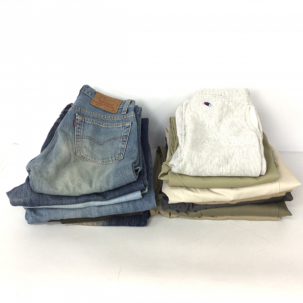 実際に弊社で買取させて頂いた【おまとめ品/未使用品含む】ディッキーズ/ポロチノラルフローレン/Levi's 等 チノパン/スエットパンツ/デニム などの画像 6枚目