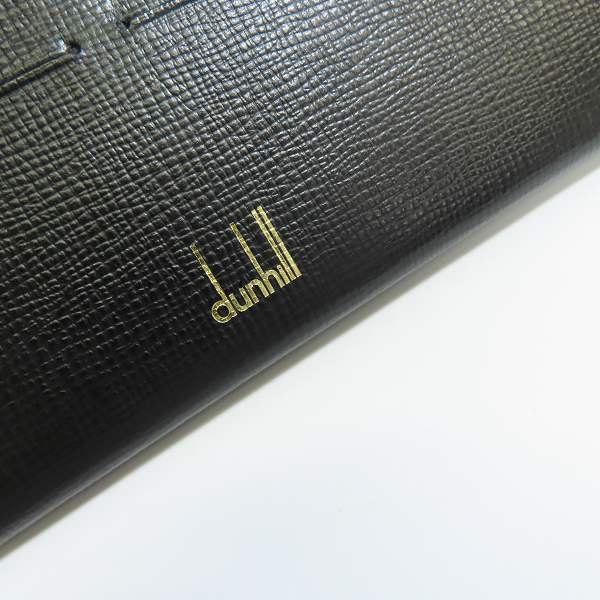 実際に弊社で買取させて頂いたdunhill/ダンヒル レザーロング ウォレット/長財布の画像 4枚目