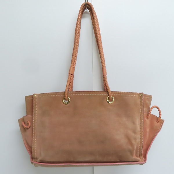 実際に弊社で買取させて頂いたLOEWE/ロエベ スウェード ハンドバッグの画像 1枚目