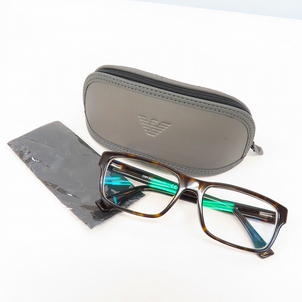 実際に弊社で買取させて頂いたEMPORIO ARMANI/エンポリオ アルマーニ メガネフレーム EA3050Fの画像 9枚目