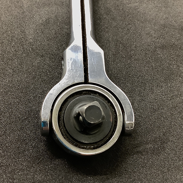 実際に弊社で買取させて頂いたSnap-on/スナップオン 1/4 スイベル ラチェットハンドル TM738の画像 4枚目