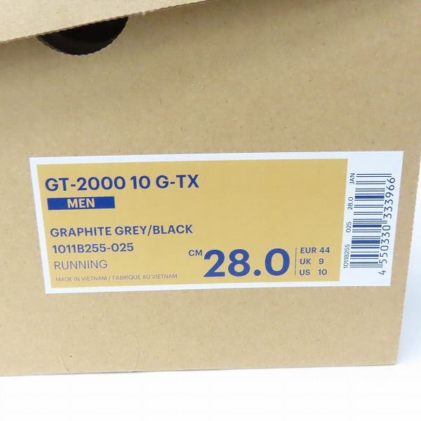 実際に弊社で買取させて頂いたasics/アシックス スニーカー GT-200010 G-TX 1011B255/28.0の画像 9枚目