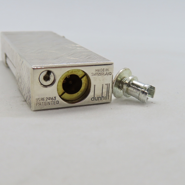 実際に弊社で買取させて頂いたdunhill/ダンヒル サイドローラー ガスライター シルバーの画像 2枚目